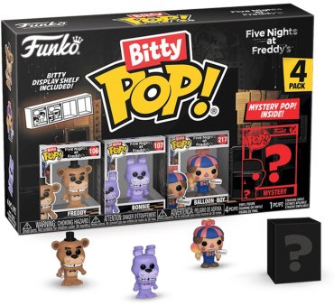 Фигурка Funko Freddy 2.3 см 4 шт