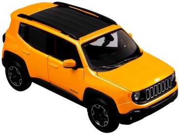 Maisto Jeep Renegade 31282, металл, оранжевый
