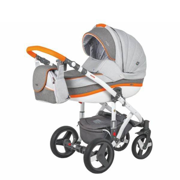 Коляска Adamex 3в1 Vicco R5 серая купить,NaN