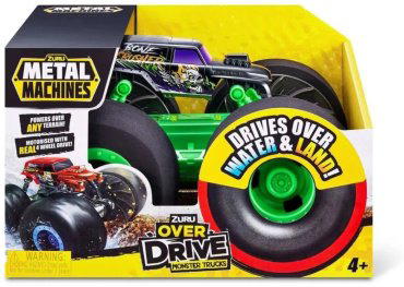 Внедорожник Metal Machines Вездеход Over Drive 6799/BK, пластик, резина, черный купить,NaN