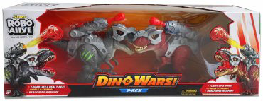 Фигурка Robo Alive Dino Wars. Набор из 2-х Динозавров 23 см 2 шт
