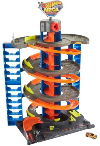 Hot Wheels Сити Мега-гараж GTT950, пластик, мультиколор купить,NaN