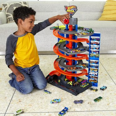 Hot Wheels Сити Мега-гараж GTT950, пластик, мультиколор купить,NaN