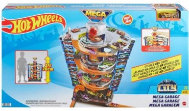 Hot Wheels Сити Мега-гараж GTT950, пластик, мультиколор купить,NaN