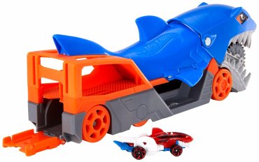 Hot Wheels Basic. Автовоз Кусающая Акула GVG360, пластик, голубой