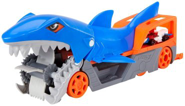 Hot Wheels Basic. Автовоз Кусающая Акула GVG360, пластик, голубой купить,NaN