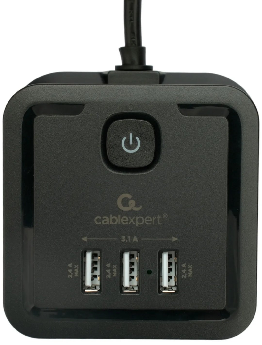 Сетевой фильтр Cablexpert TWR-4-U3-B-3, 3 м купить,NaN