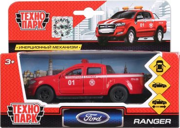 Машина Технопарк Ford Range SB-18-09-FR-F, металл, красный купить,NaN