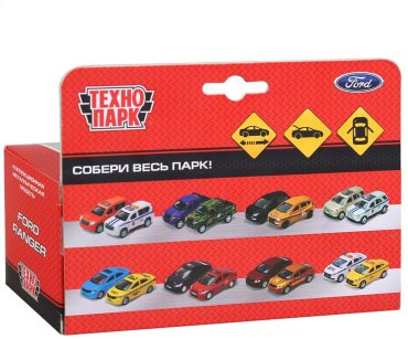 Машина Технопарк Ford Range SB-18-09-FR-F, металл, красный купить,NaN