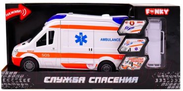 Funky Toys Служба спасения FT0246187, пластик, мультиколор