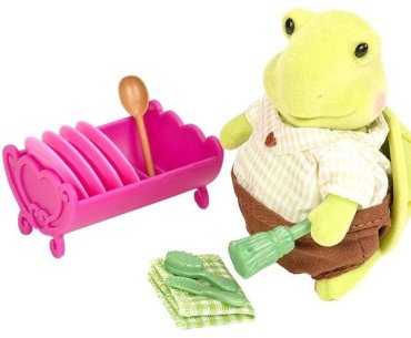 Фигурка Lil Woodzeez Черепаха 10 см 1 шт