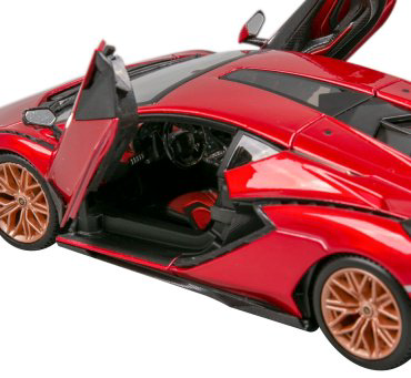 BBurago Lamborghini Sián FKP 37 18-21099 RD, металл, красный купить,NaN