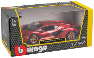 BBurago Lamborghini Sián FKP 37 18-21099 RD, металл, красный купить,NaN