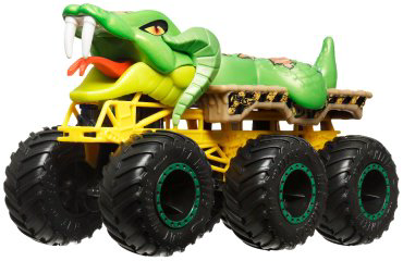 Внедорожник Hot Wheels Big Rig - Cage Rattler HWN86/HWN92, пластик, металл, мультиколор купить,NaN