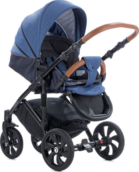 Коляска Tutis Viva Life 2в1 692076 Деним темно-синяя купить,NaN