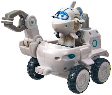 Спецтехника Super Wings Лунный странник Астры EU730844, пластик, серый купить,NaN