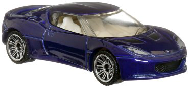 Легковая Matchbox Lotus Evora '06 HVV05/HVV28, металл, пластик, синий купить,NaN