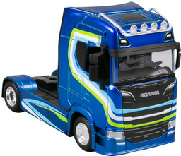 BBurago Custon Cabs - Scania 770S 18-32200/18-32206, металл, синий