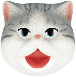 Same Toy X336UT Игрушка-перчатка Кот серый