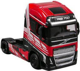 BBurago Custon Cabs - Volvo FH16 Globetrotter 750 XXL 18-32200/18-32203, металл, красный