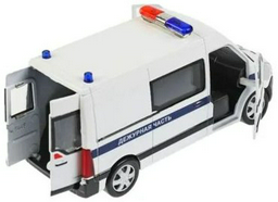 Технопарк Renault Master, металл, белый