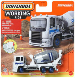 Спецтехника Matchbox Cement King HD N32420/HVV13, металл, белый