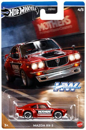 Машина Hot Wheels Mazda RX-3 HWR60/1, пластик, мультиколор
