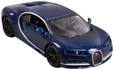BBurago Bugatti Chiron 18-43060, металл, пластик, синий купить,NaN