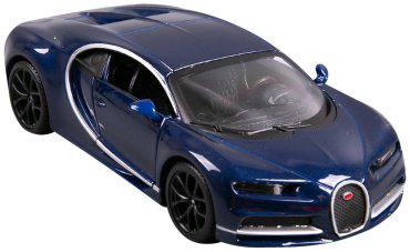 BBurago Bugatti Chiron 18-43060, металл, пластик, синий купить,NaN