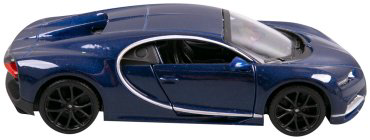 BBurago Bugatti Chiron 18-43060, металл, пластик, синий купить,NaN