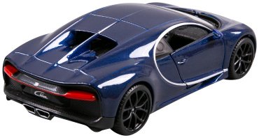 BBurago Bugatti Chiron 18-43060, металл, пластик, синий купить,NaN