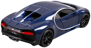 BBurago Bugatti Chiron 18-43060, металл, пластик, синий купить,NaN