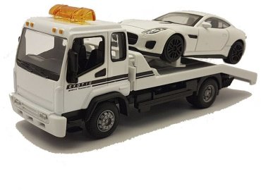 BBurago 1:43 Мини-транспортер + Jaguar F-Type R Dynamic 18-31419