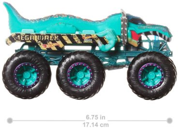 Hot Wheels Mega-Wrex HWN86/HWN87, пластик, зеленый купить,NaN