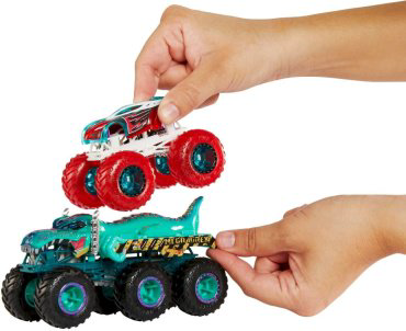 Hot Wheels Mega-Wrex HWN86/HWN87, пластик, зеленый купить,NaN