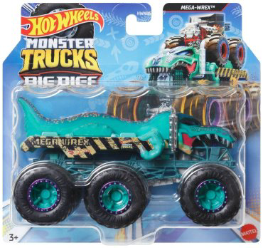 Hot Wheels Mega-Wrex HWN86/HWN87, пластик, зеленый купить,NaN