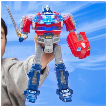 Трансформер Hasbro Трансформеры Начало фигурка Оптимус Прайм, высота 25 см купить,0