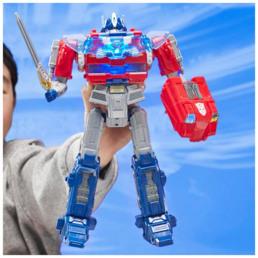 Трансформер Hasbro Трансформеры Начало фигурка Оптимус Прайм, высота 25 см купить,NaN