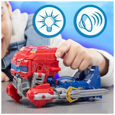 Трансформер Hasbro Трансформеры Начало фигурка Оптимус Прайм, высота 25 см купить,0