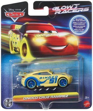 Cars Dinoco Cruz Ramirez HPG76/HPG81, металл, синий, желтый купить,NaN