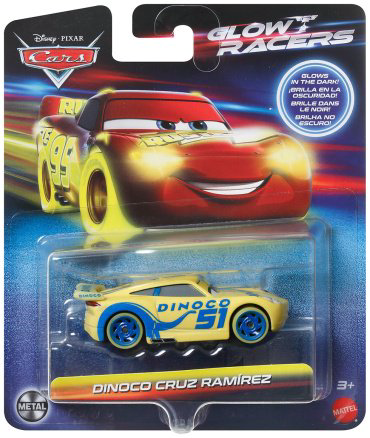 Cars Dinoco Cruz Ramirez HPG76/HPG81, металл, синий, желтый купить,NaN