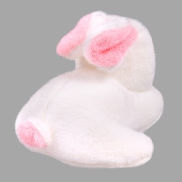 Мягкая игрушка BULU-XIONG Кролик, высота 25 см, белый