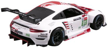 BBurago Porsche 911 RSR LM 2020 18-28016, металл, пластик, белый купить,NaN