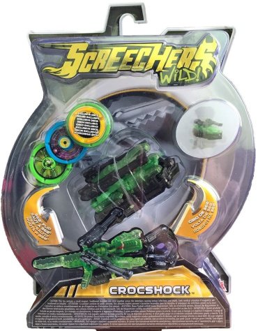 Трансформер Screechers Wild Крокшок, высота 6 см