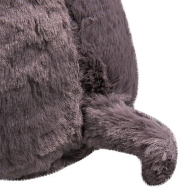 Мягкая игрушка BULU-XIONG Котик, высота 35 см, серый