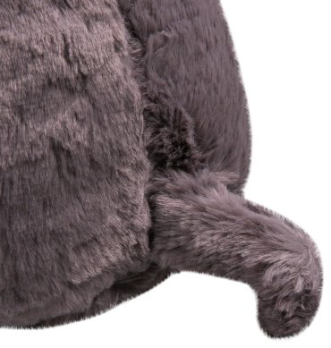 Мягкая игрушка BULU-XIONG Котик, высота 35 см, серый купить,NaN