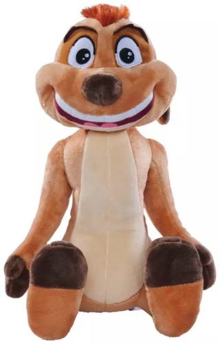 Мягкая игрушка Lion King Timon, высота 25 см, коричневый