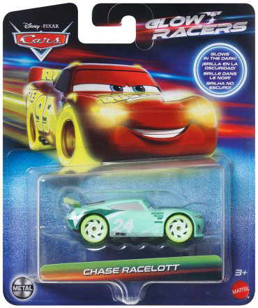 Легковая Cars Cars Night Racing - Chase Racelott HPG76/HYM84, металл, мультиколор купить,NaN