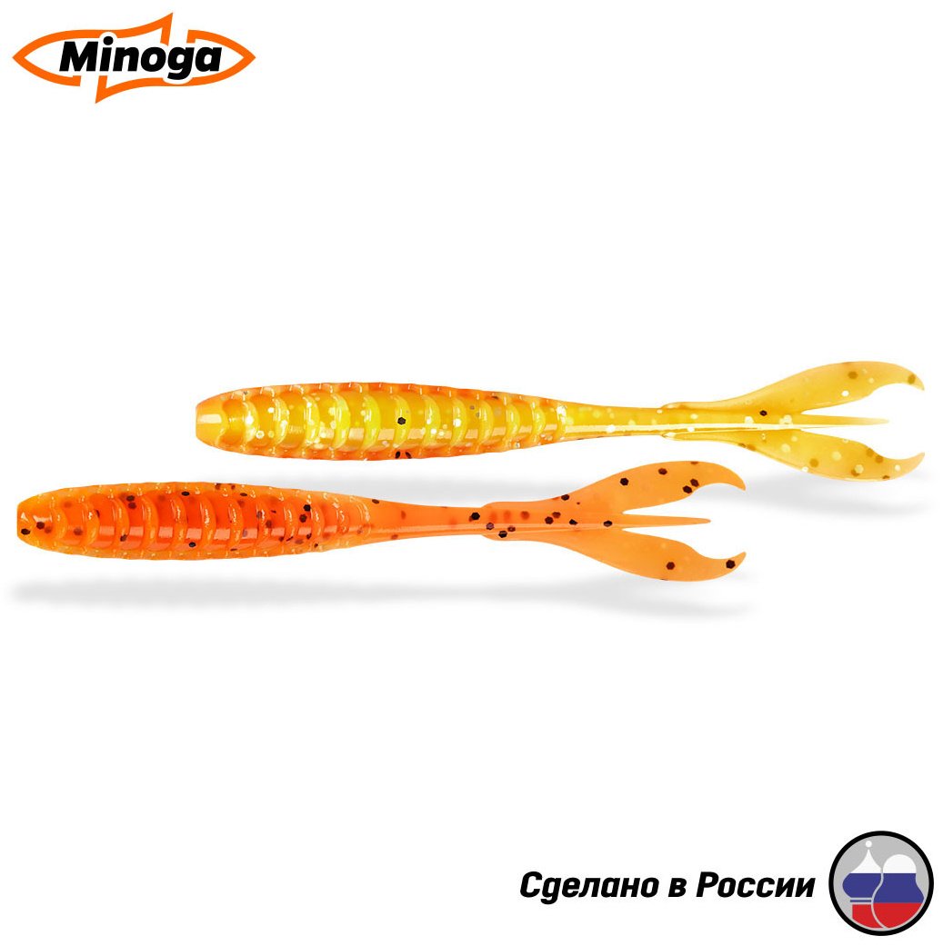 Мягкая приманка Minoga 324P40 6 шт 100 мм