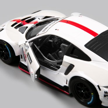 BBurago Porsche 911 RSR GT, металл, белый купить,NaN